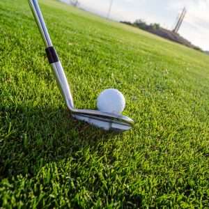 wedge shot in golf