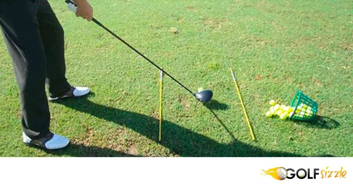 golf alignment sticks