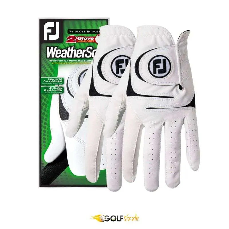 FootJoy Men's WeatherSof Golf Gloves